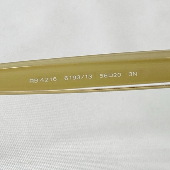 Ray-Ban Sunglasses RB4216 6193/12 56-20-3N Matte Brown Frames/Brown Lenses - Picture 9 of 10